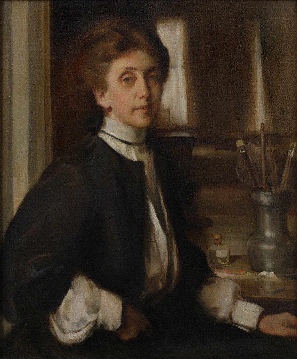 Otoportre, 1909 by Edith Mitchill Prellwitz
