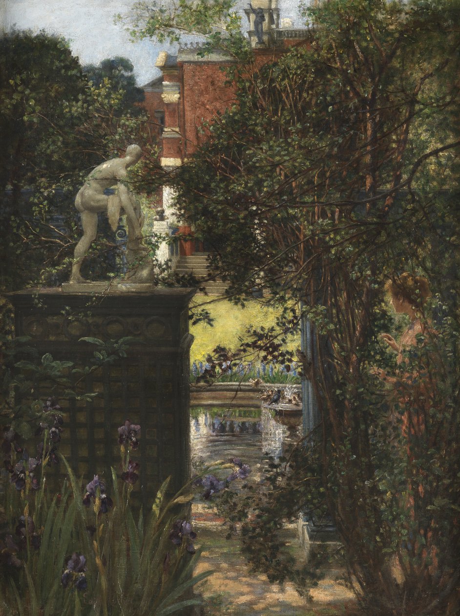 Alma-Tademas Evi Bahçesi, 1911 by Edith Ridley Corbet