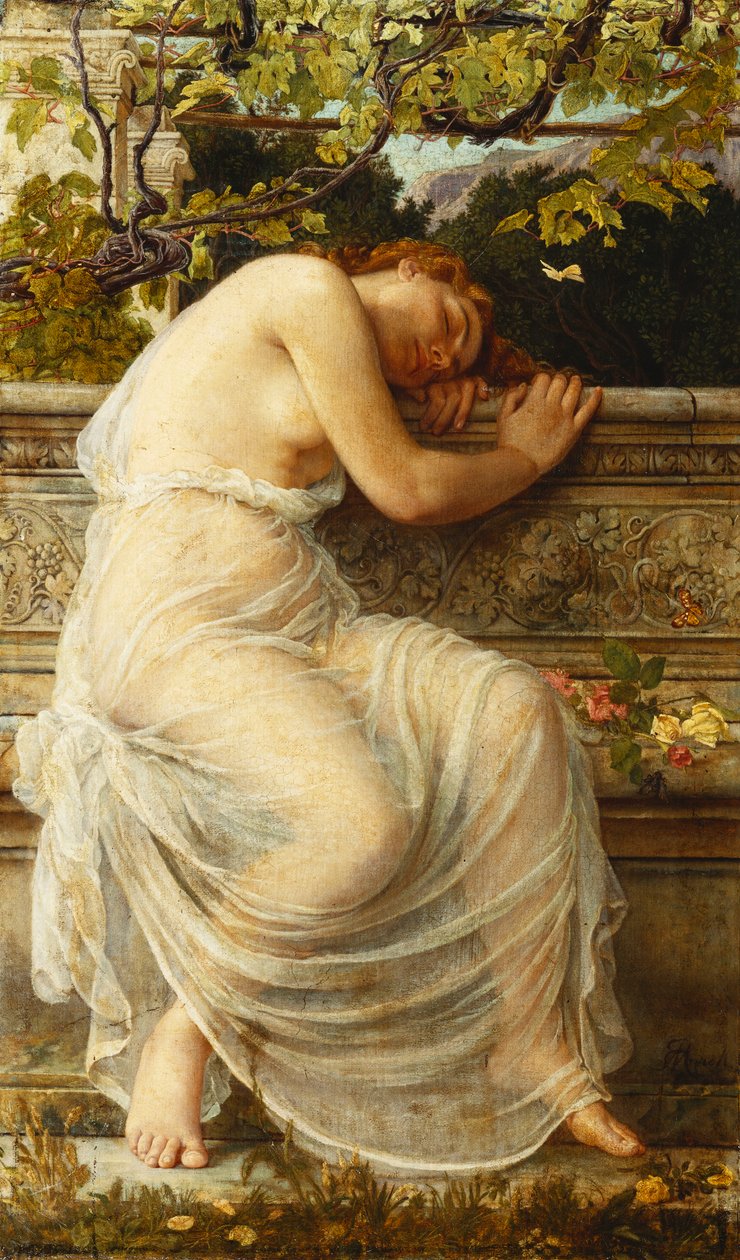 Uyuyan Kız, by Edith Ridley Corbet