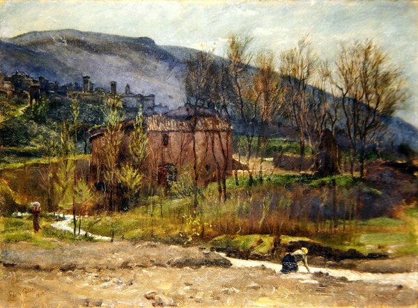 Toskana Köyü by Edith Ridley Corbet