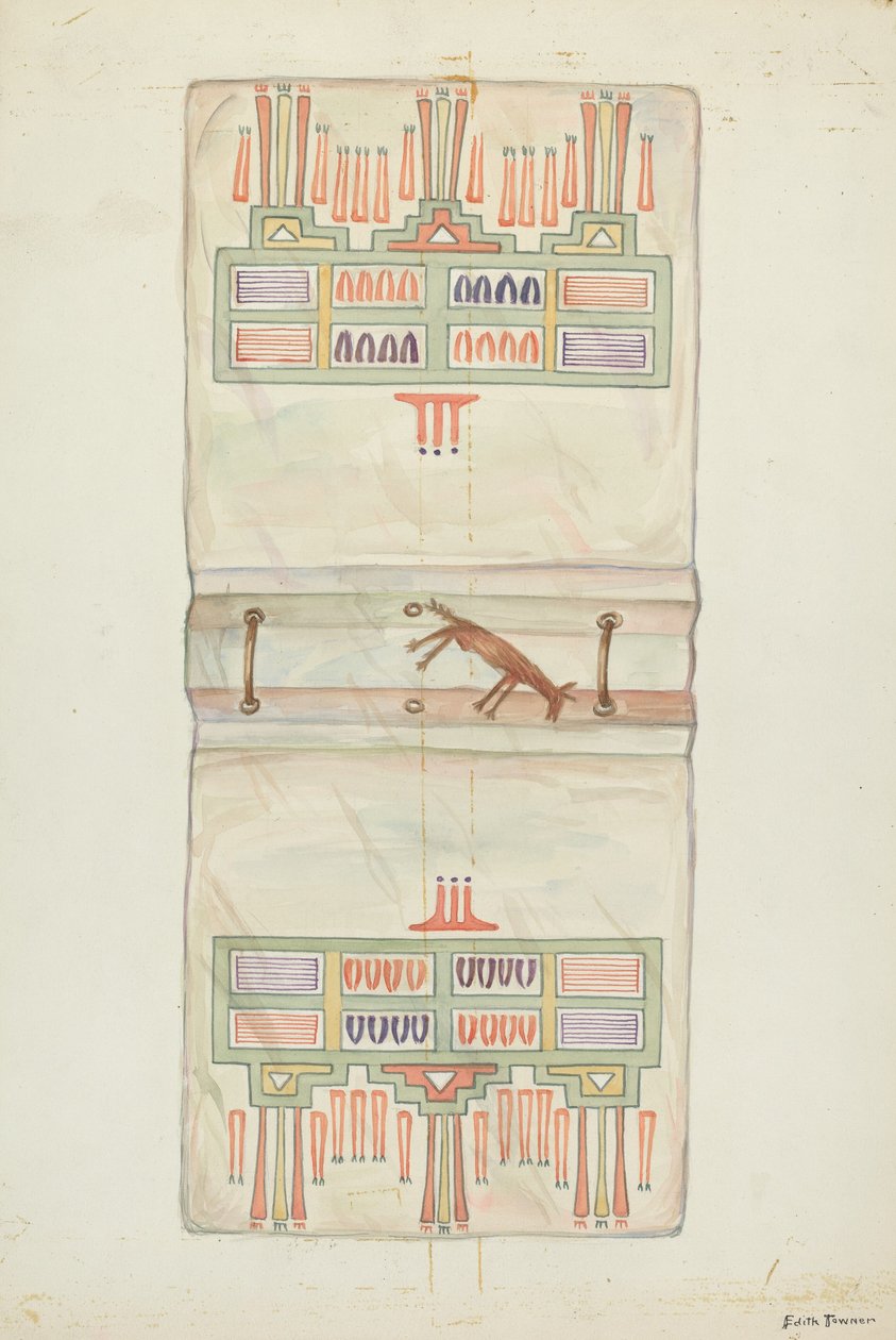 Parşömen Kitap Kapağı by Edith Towner