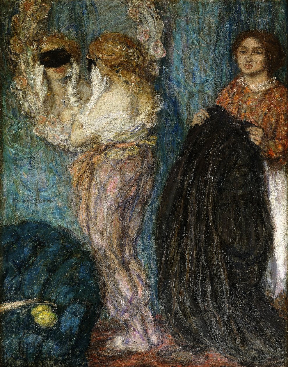 Maske; Maske by Edmond François Aman Jean