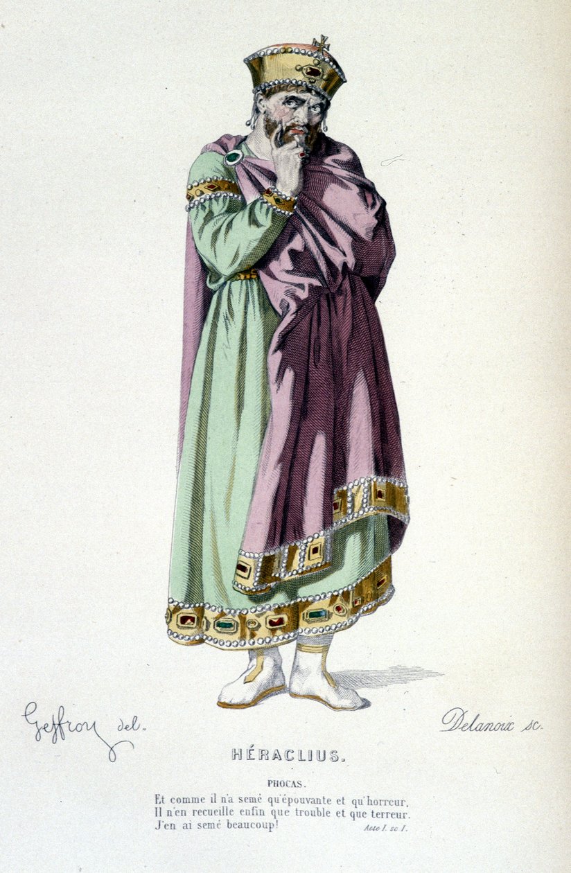 Heraclius trajedisinde Phocas
