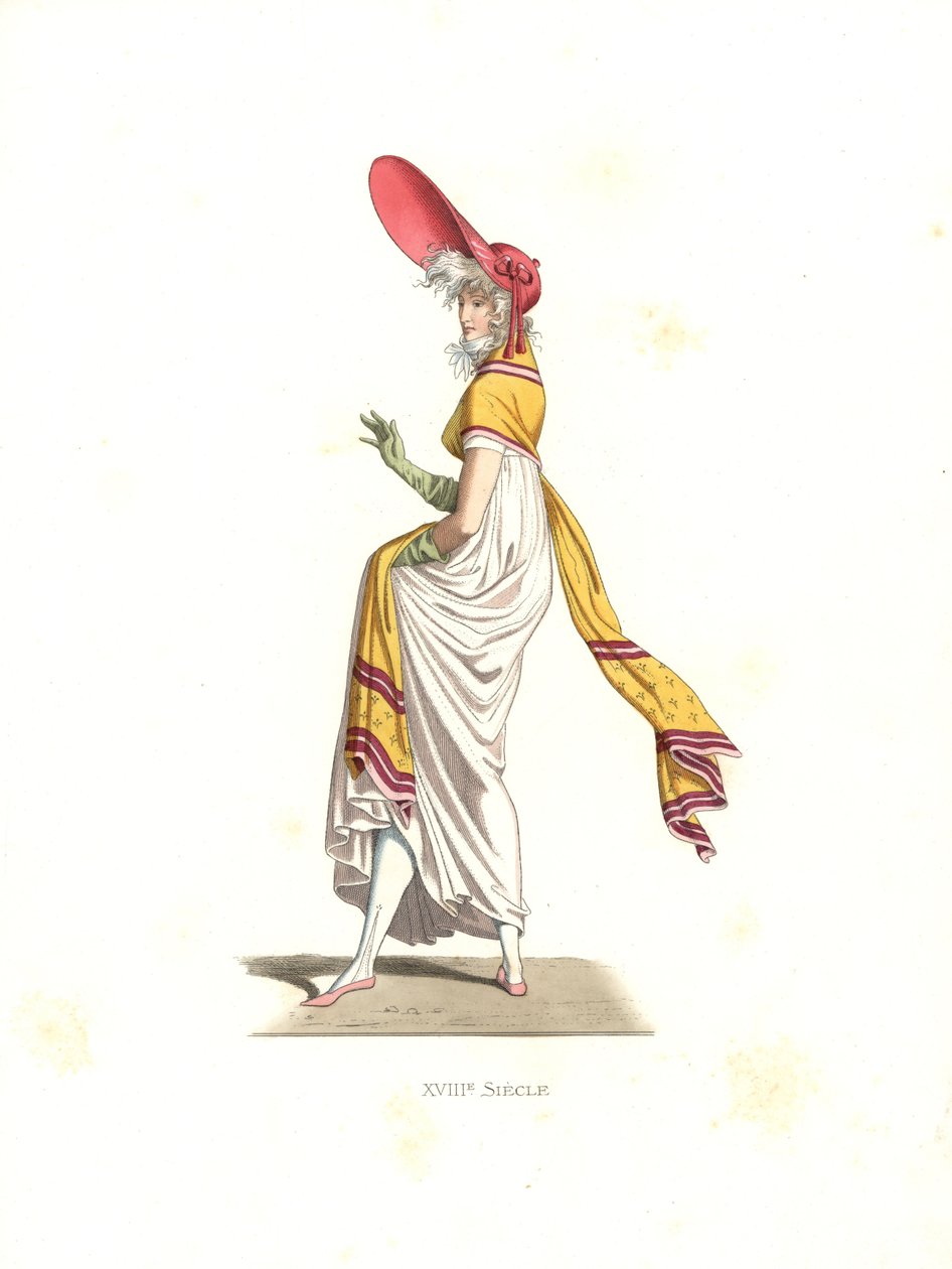 Şık kadın Harika, Fransa by Edmond Lechevallier Chevignard