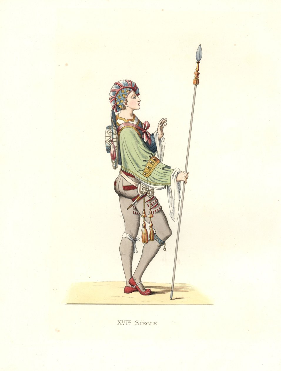 Flaman askeri görevlisi by Edmond Lechevallier Chevignard