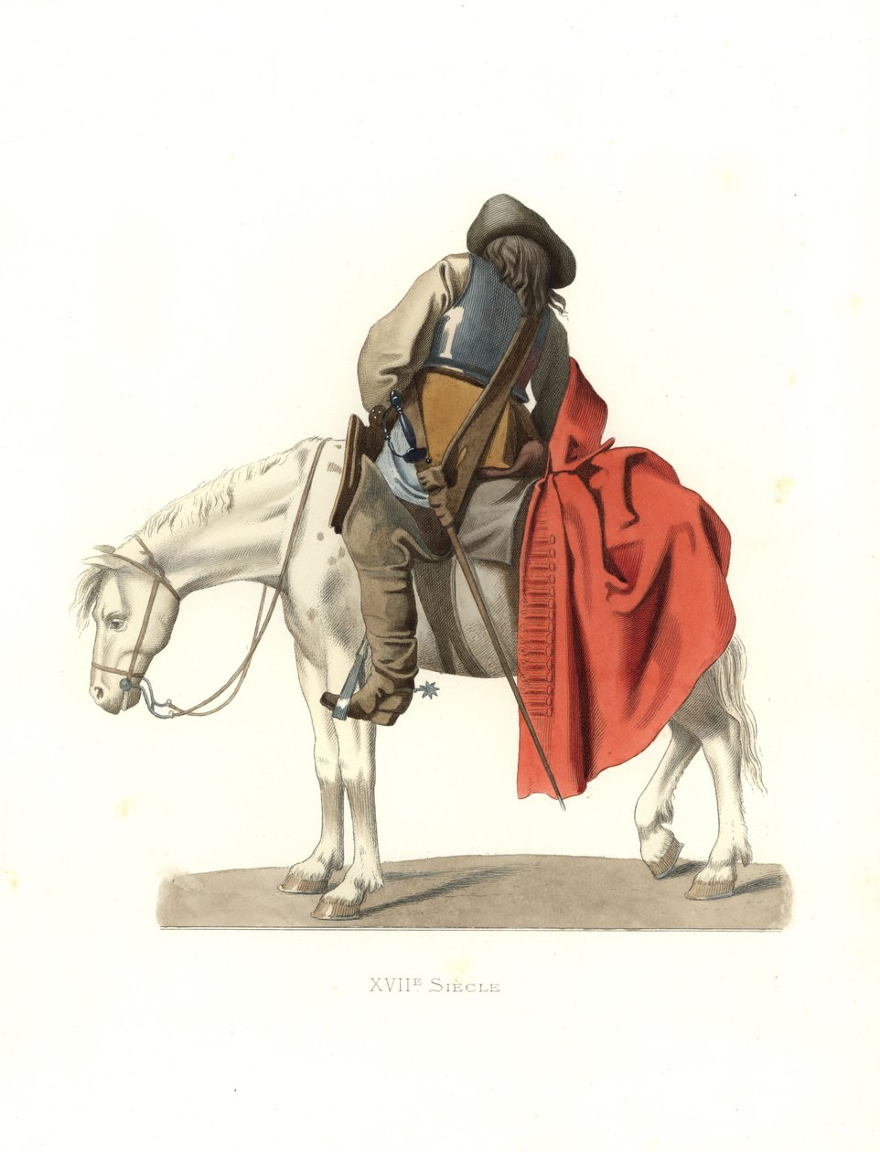 Fransız süvari by Edmond Lechevallier Chevignard