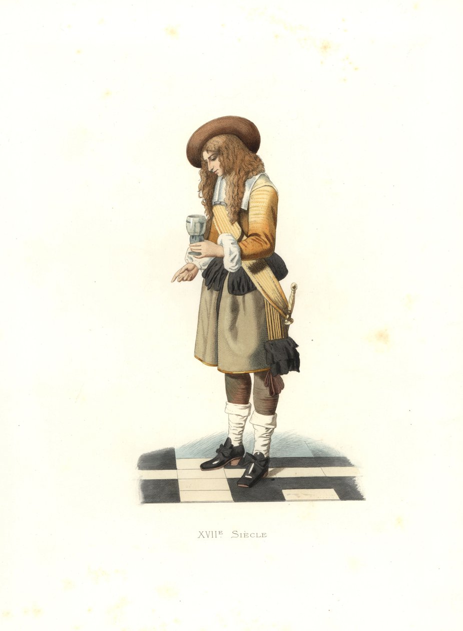 Hollandalı beyefendi by Edmond Lechevallier Chevignard