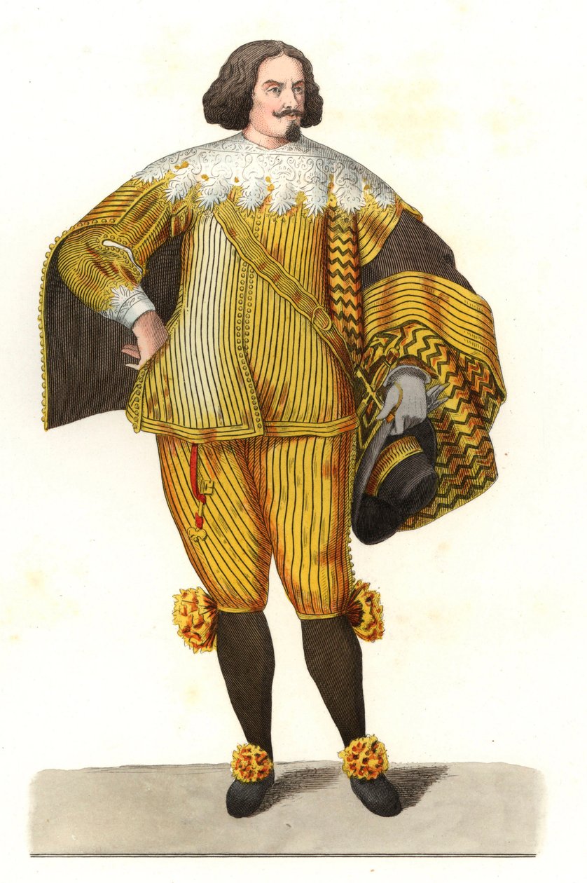İtalyan Chambellan (veya Camerier) by Edmond Lechevallier Chevignard