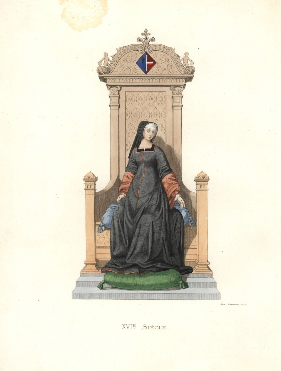 Louise of Savoy, Louise of Savoy (1476 | 1531) by Edmond Lechevallier Chevignard