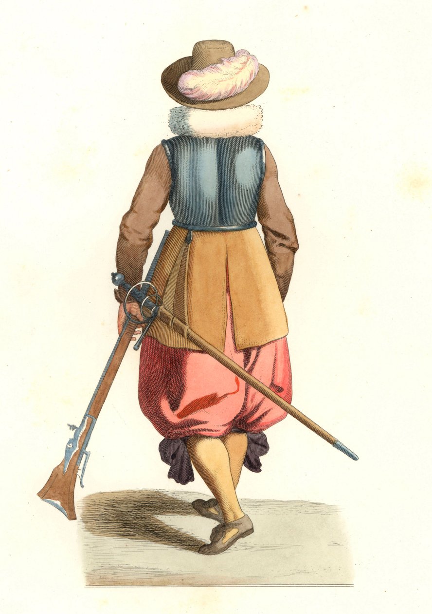 Fransız Flandre Silahşörü by Edmond Lechevallier Chevignard
