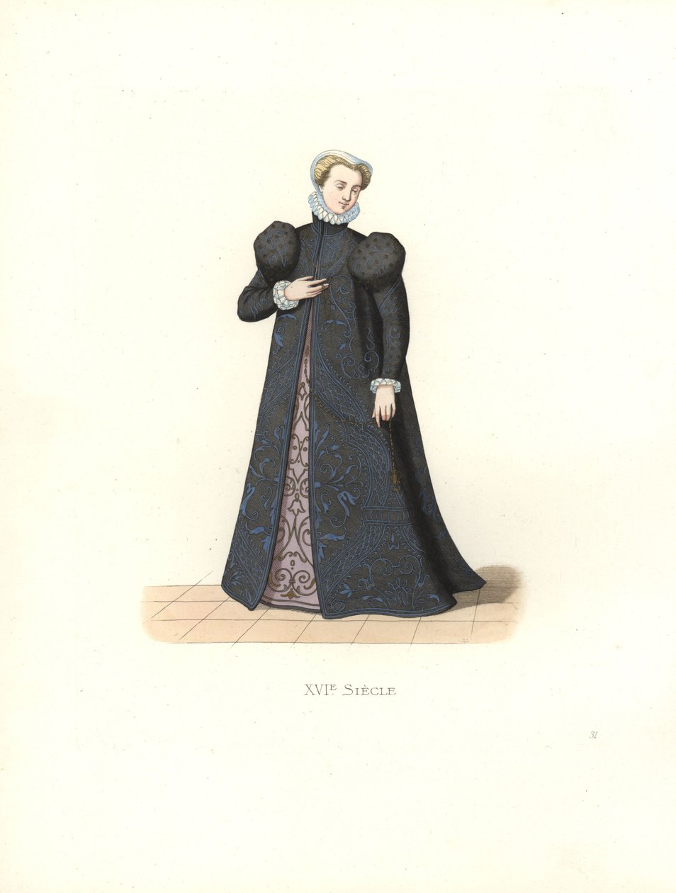 Lorraine asilzadesi by Edmond Lechevallier Chevignard