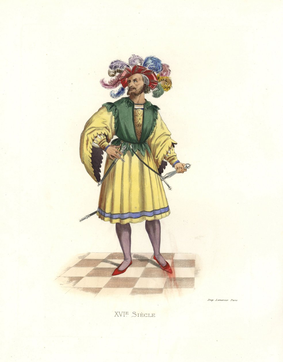Nürnbergli Patrici by Edmond Lechevallier Chevignard