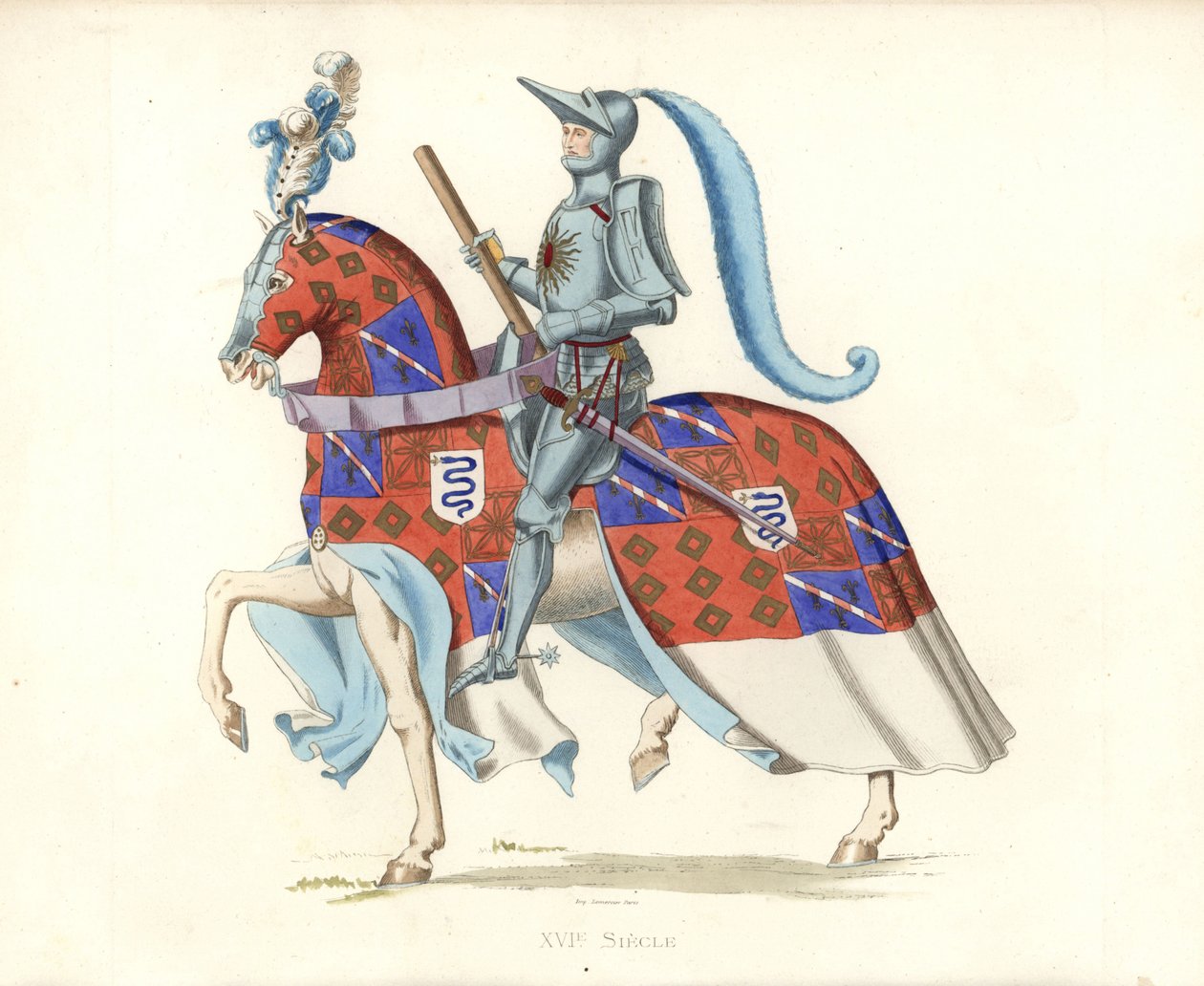 Pierre, Rohan Vikontu (1451-1513) (resim) by Edmond Lechevallier Chevignard