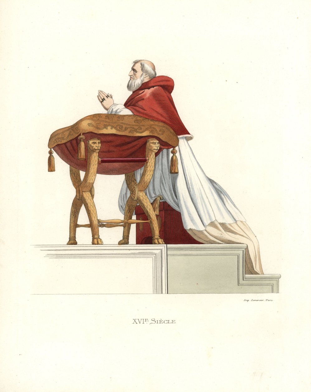 Papa II. Julius (1503-1513) by Edmond Lechevallier Chevignard