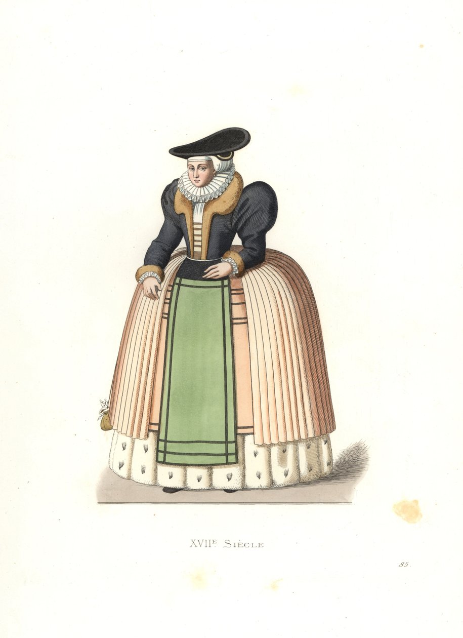 Alsace Kadını by Edmond Lechevallier Chevignard