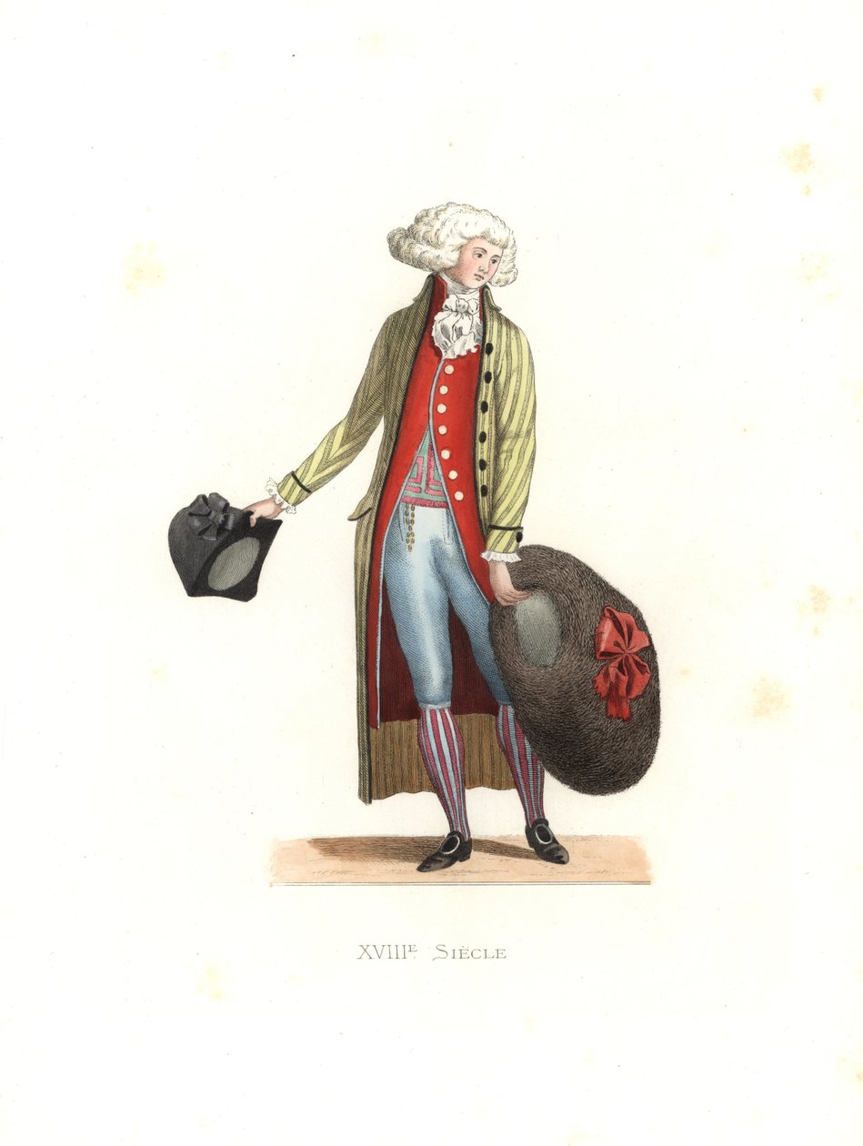 Genç moda adam by Edmond Lechevallier Chevignard