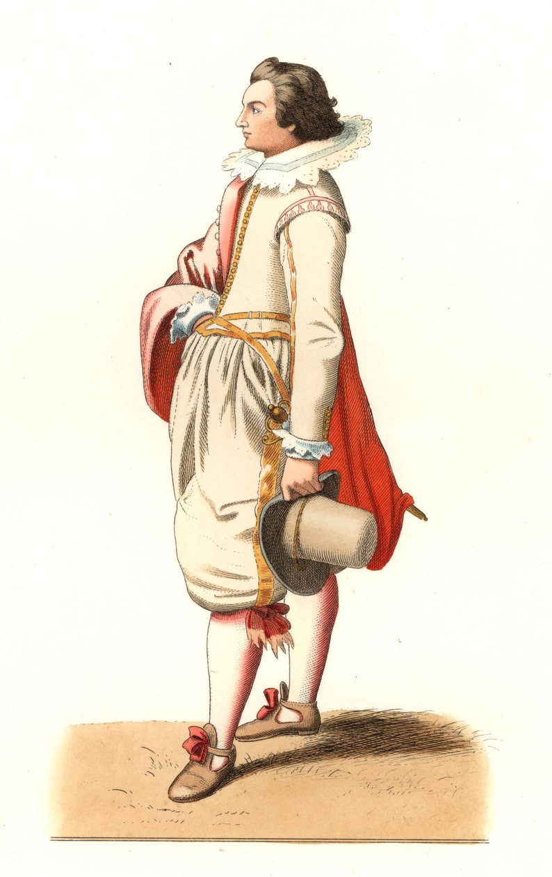 Hollanda soylularının genç adamı by Edmond Lechevallier Chevignard