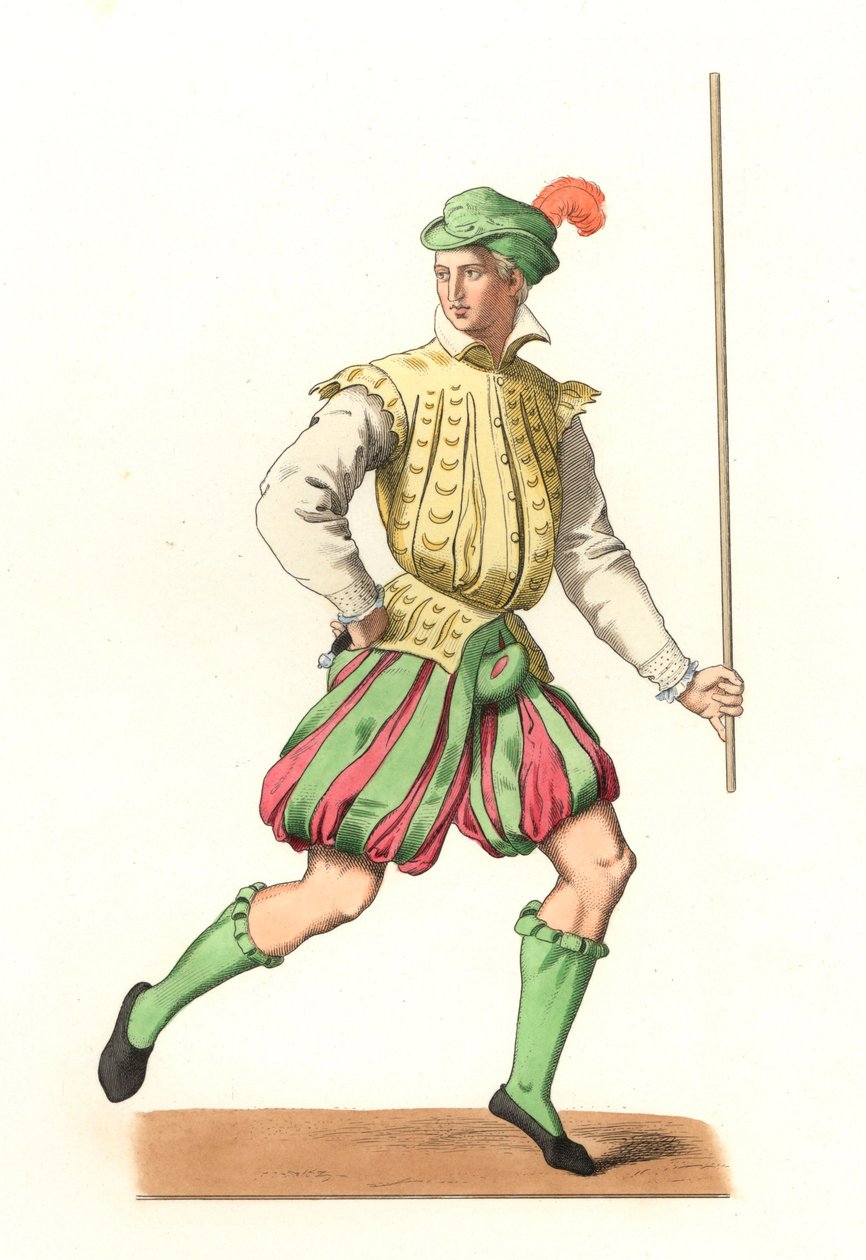 fransız uşak by Edmond Lechevallier Chevignard