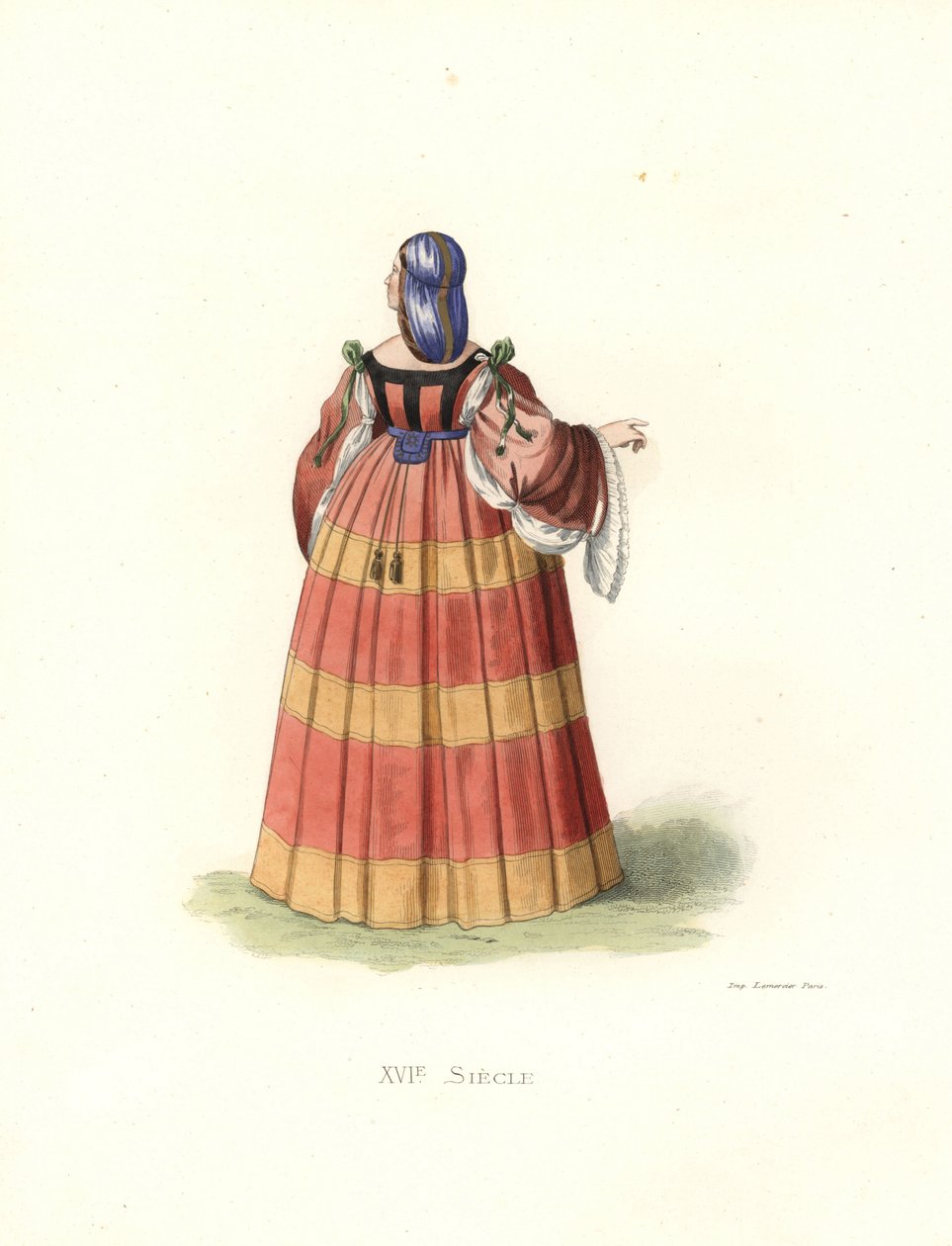 Milanolu Kadın by Edmond Lechevallier Chevignard
