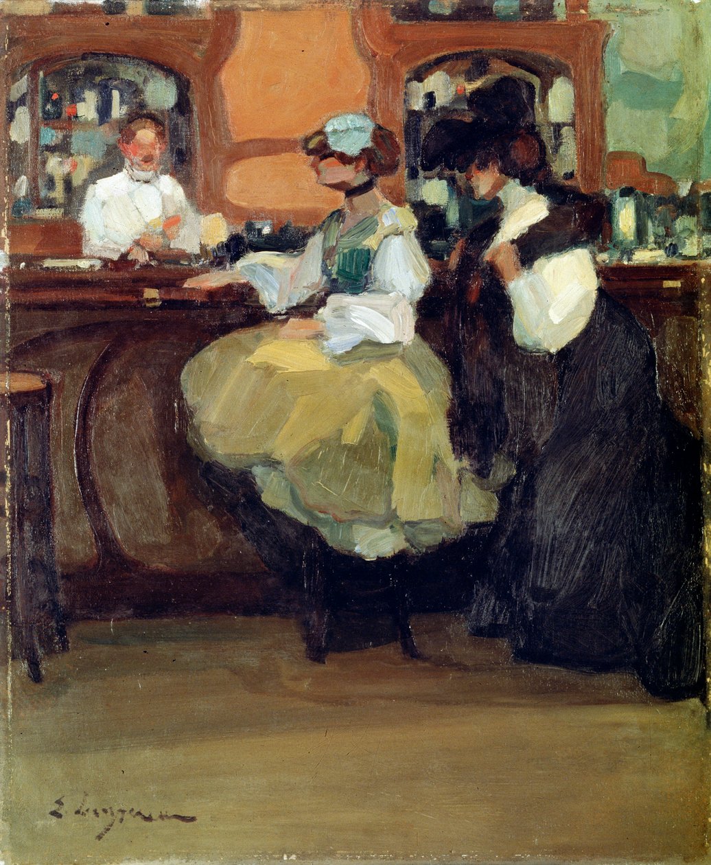 Bar Taberin, 1905. by Edmond Lempereur