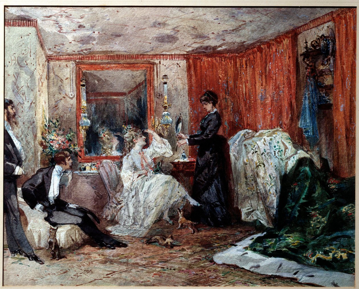 Tiyatro komedyeni Hortense Schneider (1833-1920), Jacques Offenbach