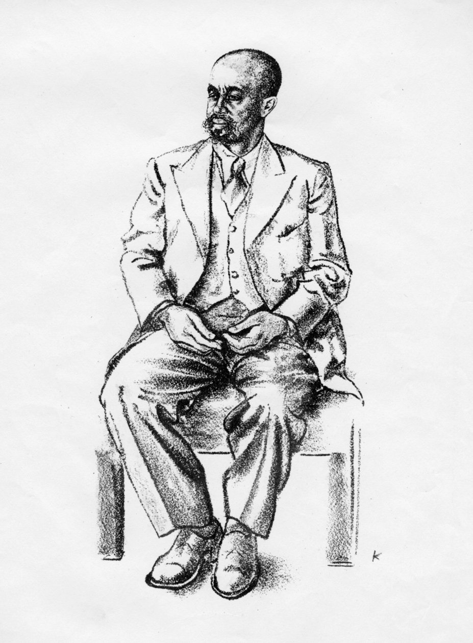 Bedjironde Tecle Hawariate, Etiyopyalı devlet adamı, 1935 by Edmond Xavier Kapp