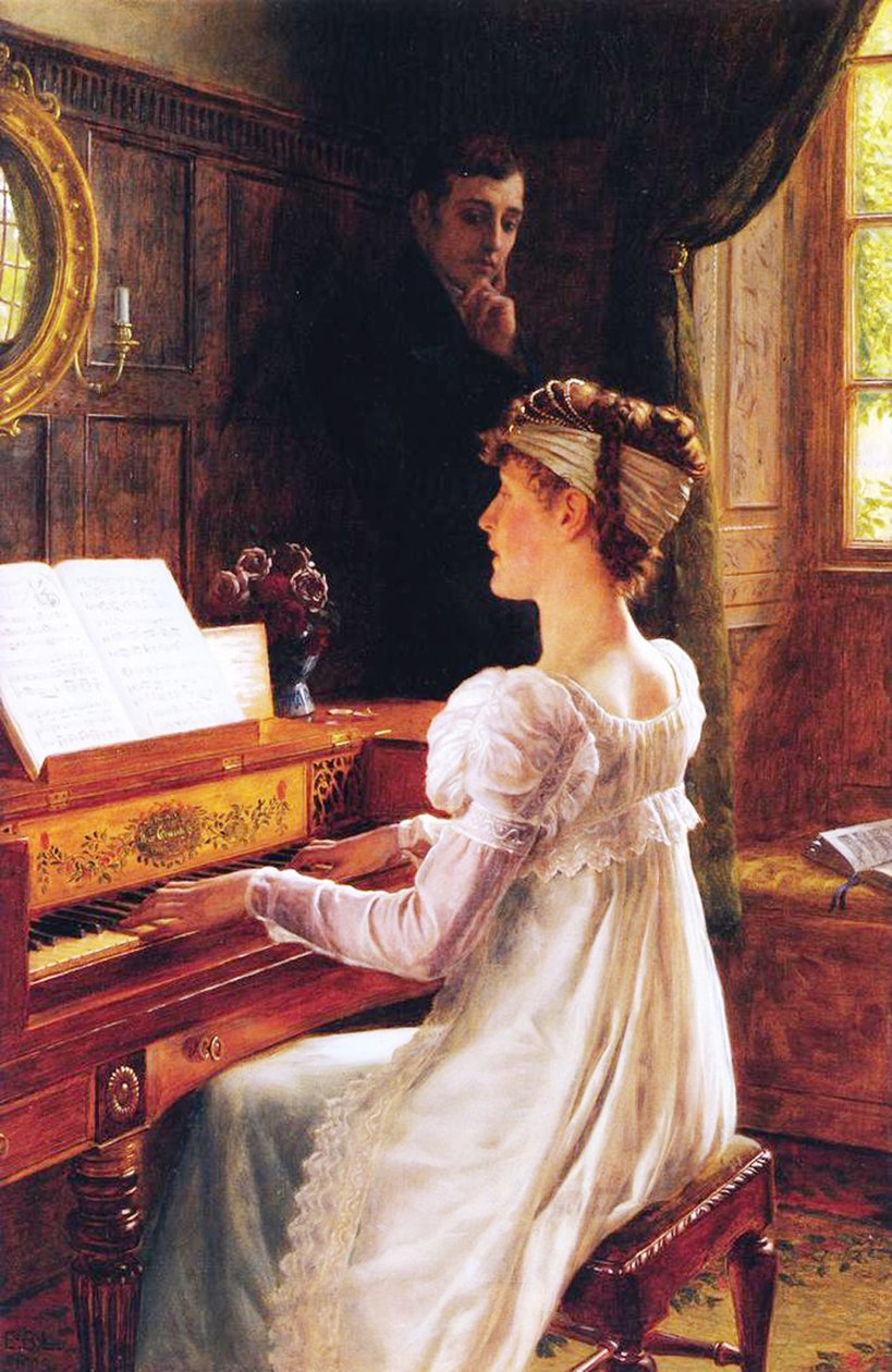 Portrett af John Dobson, c.1822-28 by Edmund Blair Leighton