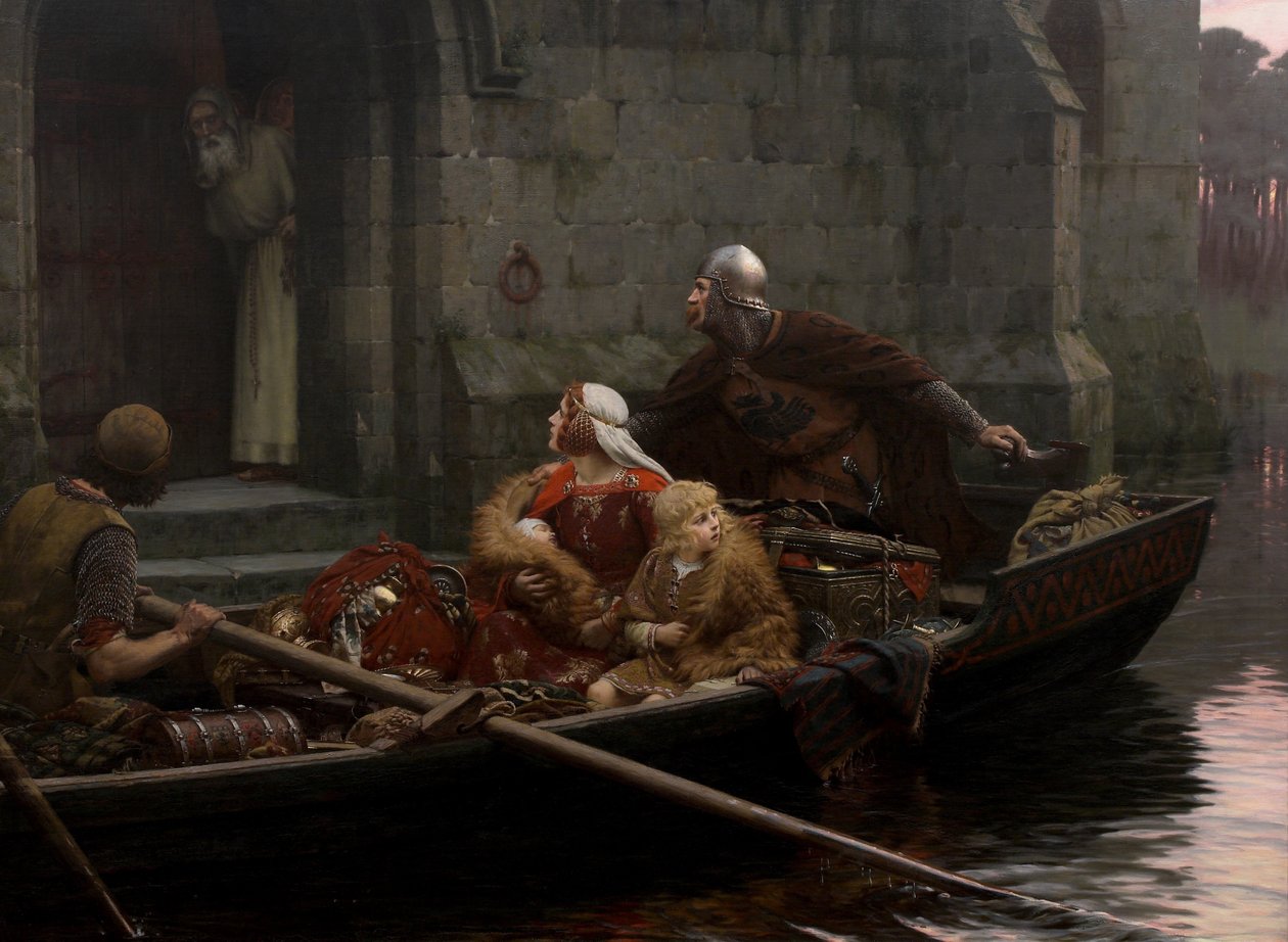 Tehlike Zamanında by Edmund Blair Leighton