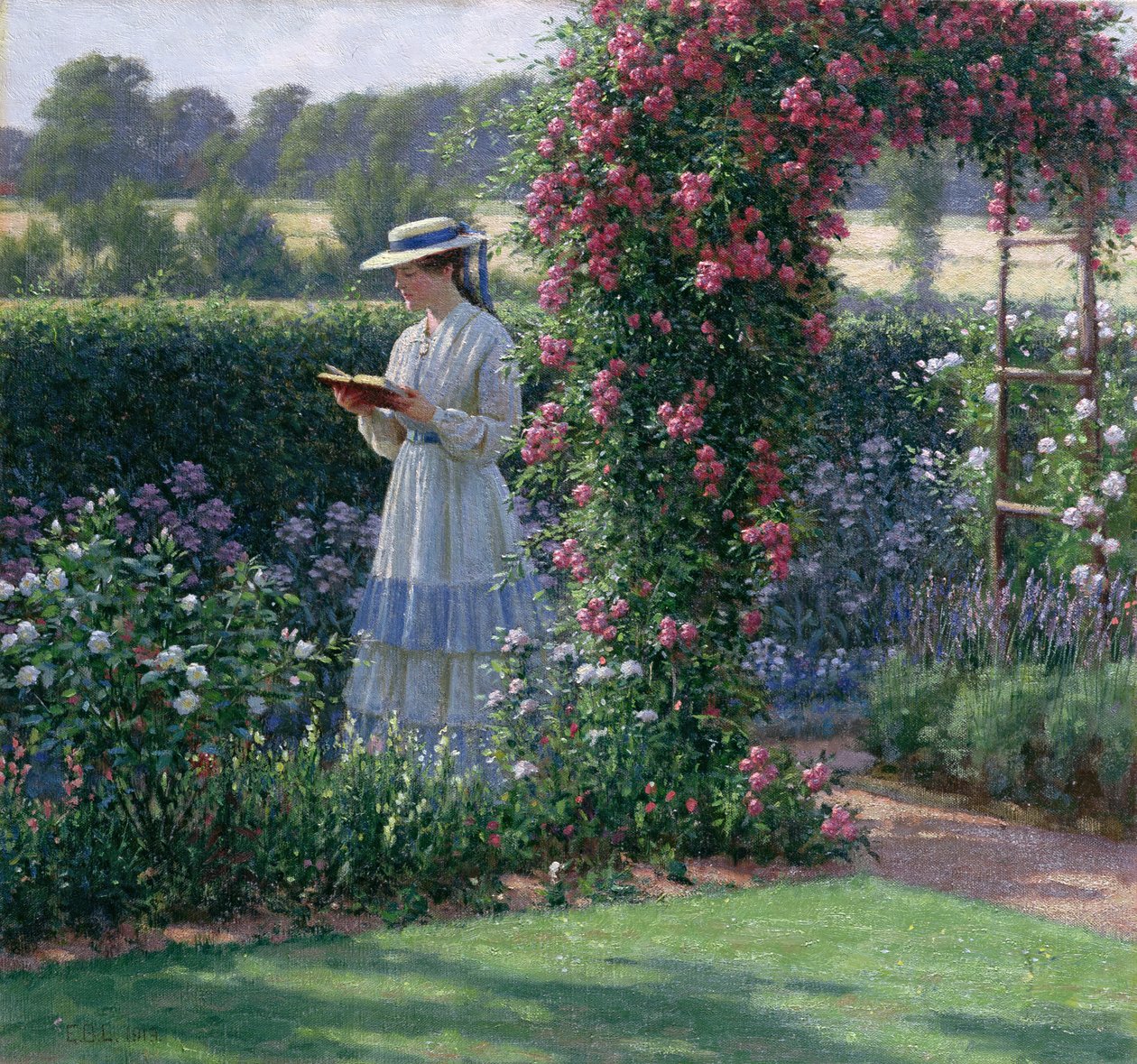 Tatlı Yalnızlık, 1919 by Edmund Blair Leighton