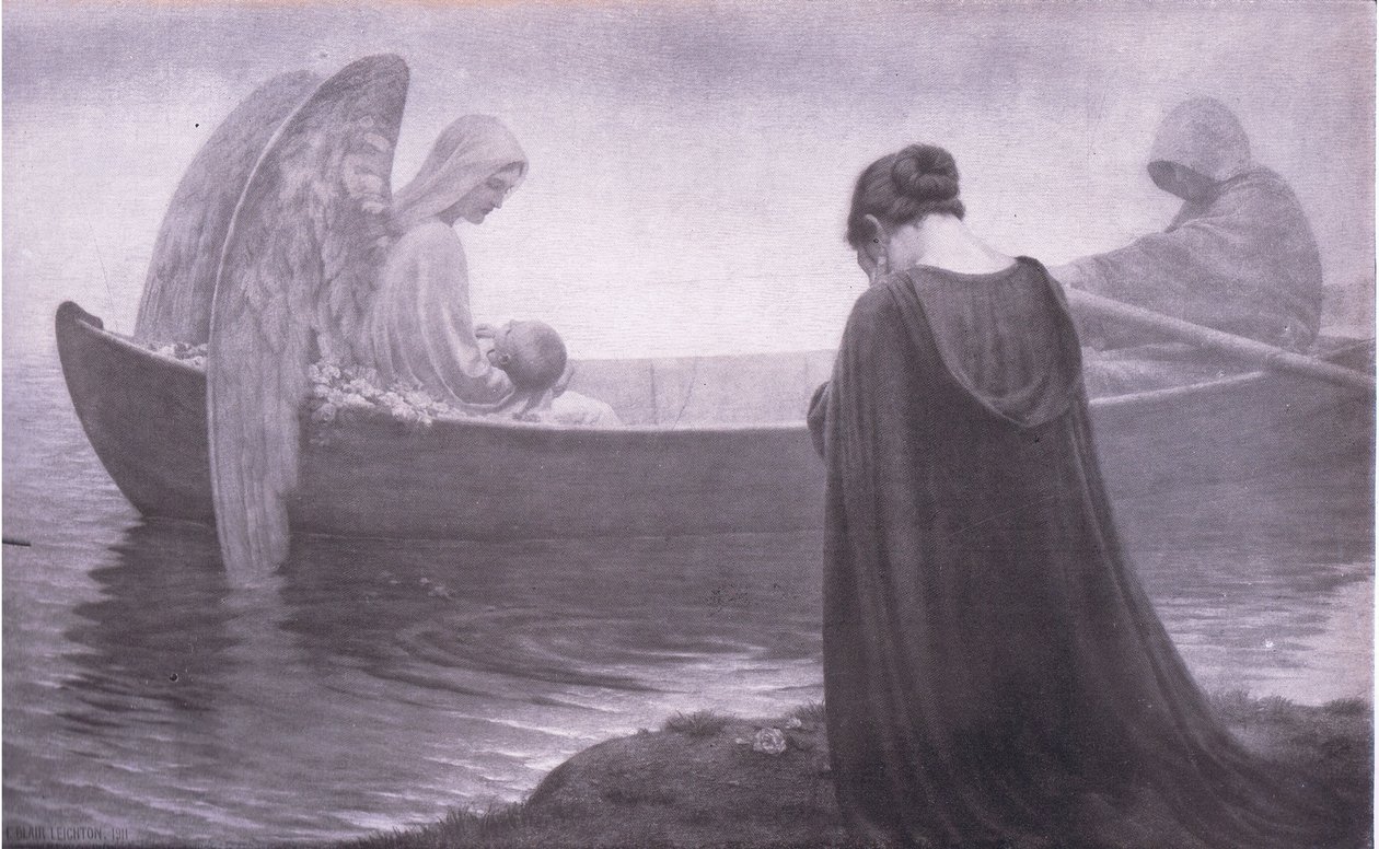 Bilinmeyen diyara, Bibbys Yıllık, 1916-1917 by Edmund Blair after Leighton