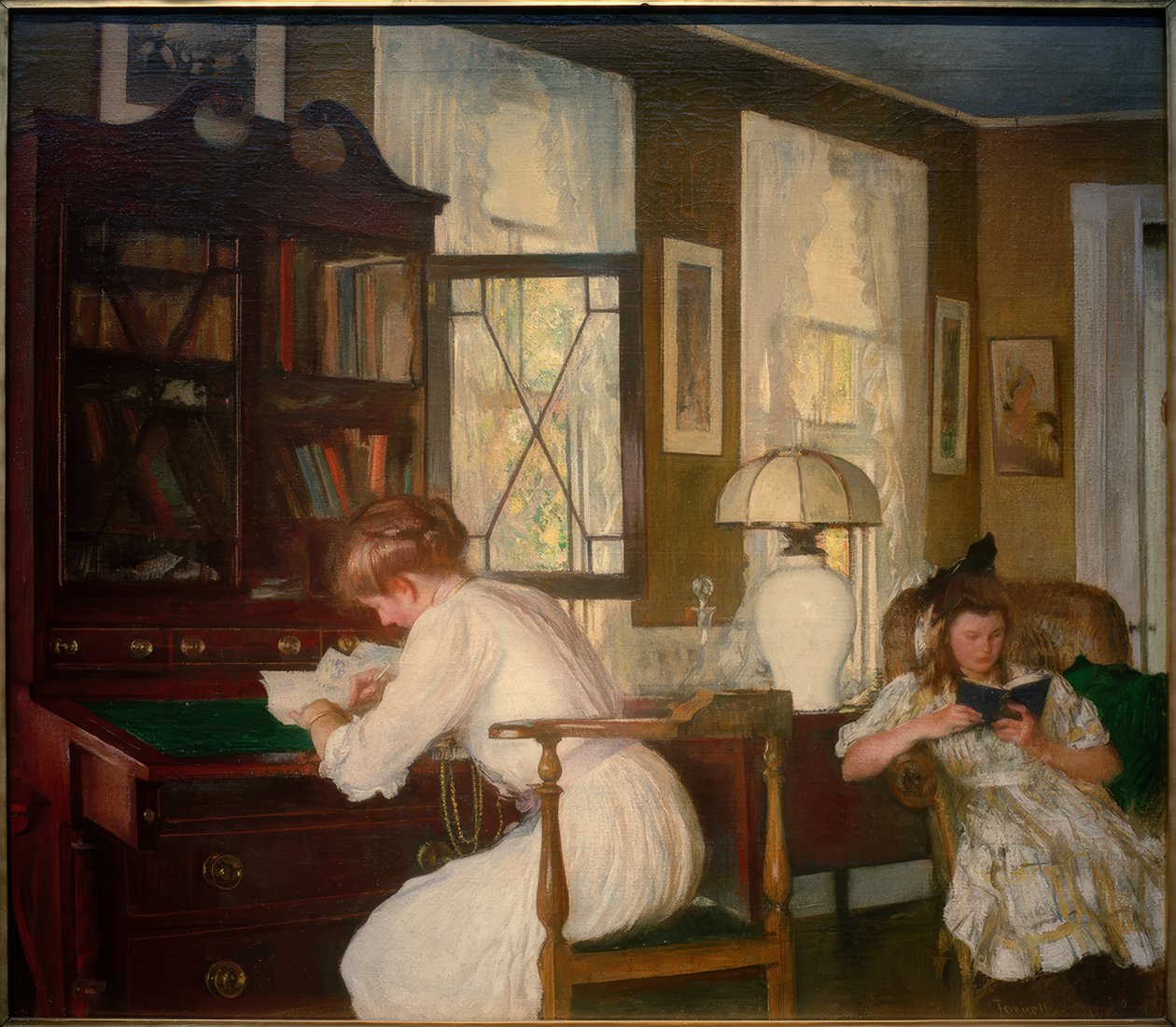 West Groton (Massachusetts, ABD) 26.4.1862 - New Castle (New Hampshire, ABD) 1.8.1938. by Edmund Charles Tarbell