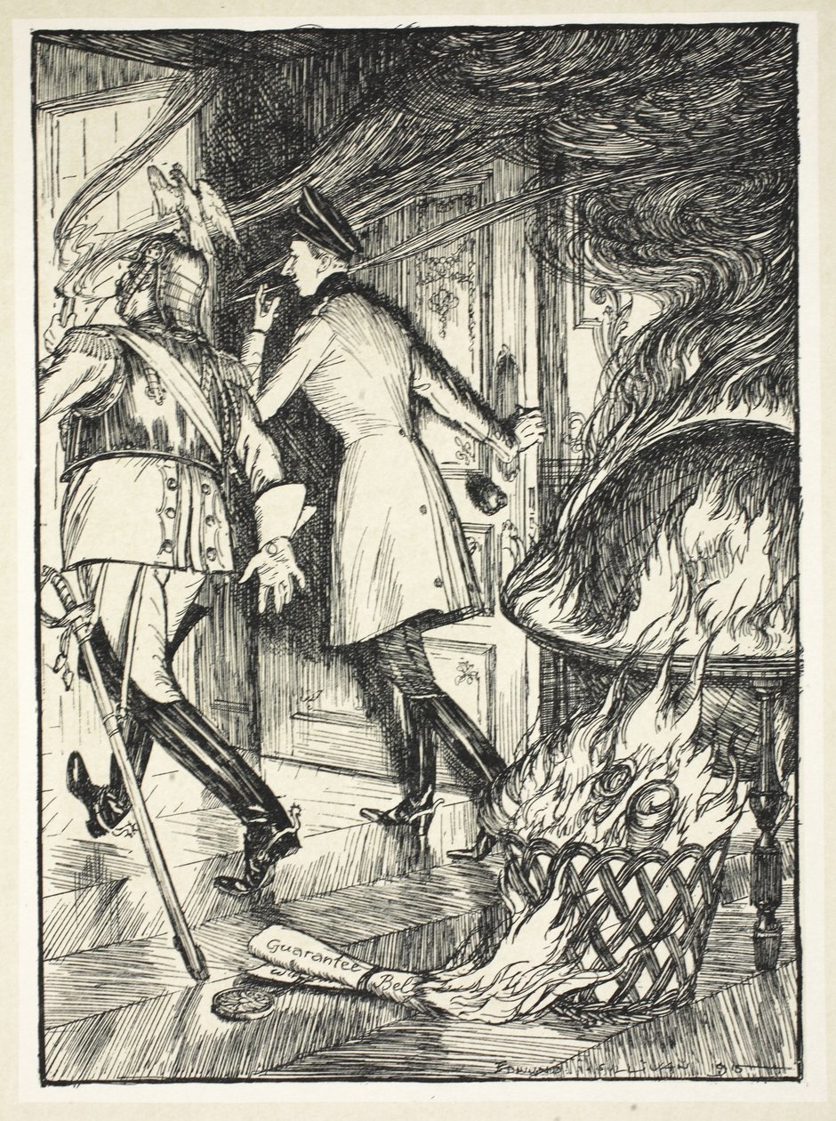 Pipo Çakmağı (Belçika Tarafsızlığının Garantisi), Edmund J. Sullivan