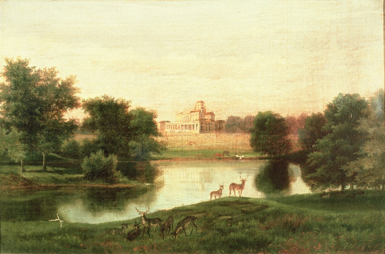 Stoke Parkı, 1867 by Edmund Birckhead Bensell