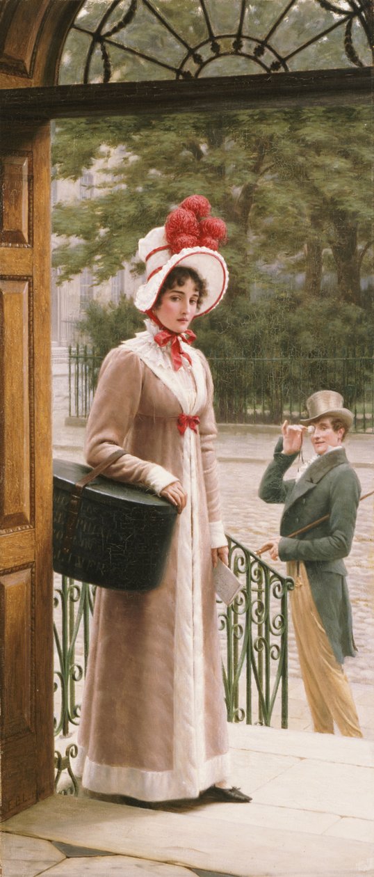 Bir Hayranlık Kaynağı, 1904 by Edmund Blair Leighton
