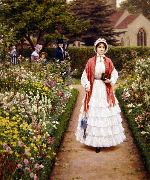 Servisten sonra by Edmund Blair Leighton