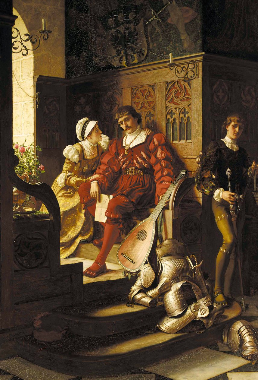 Görev, 1883. by Edmund Blair Leighton