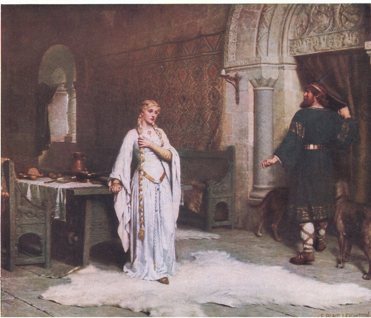 Godiva, Bibbys Yıllık, 1916-17 by Edmund Blair Leighton