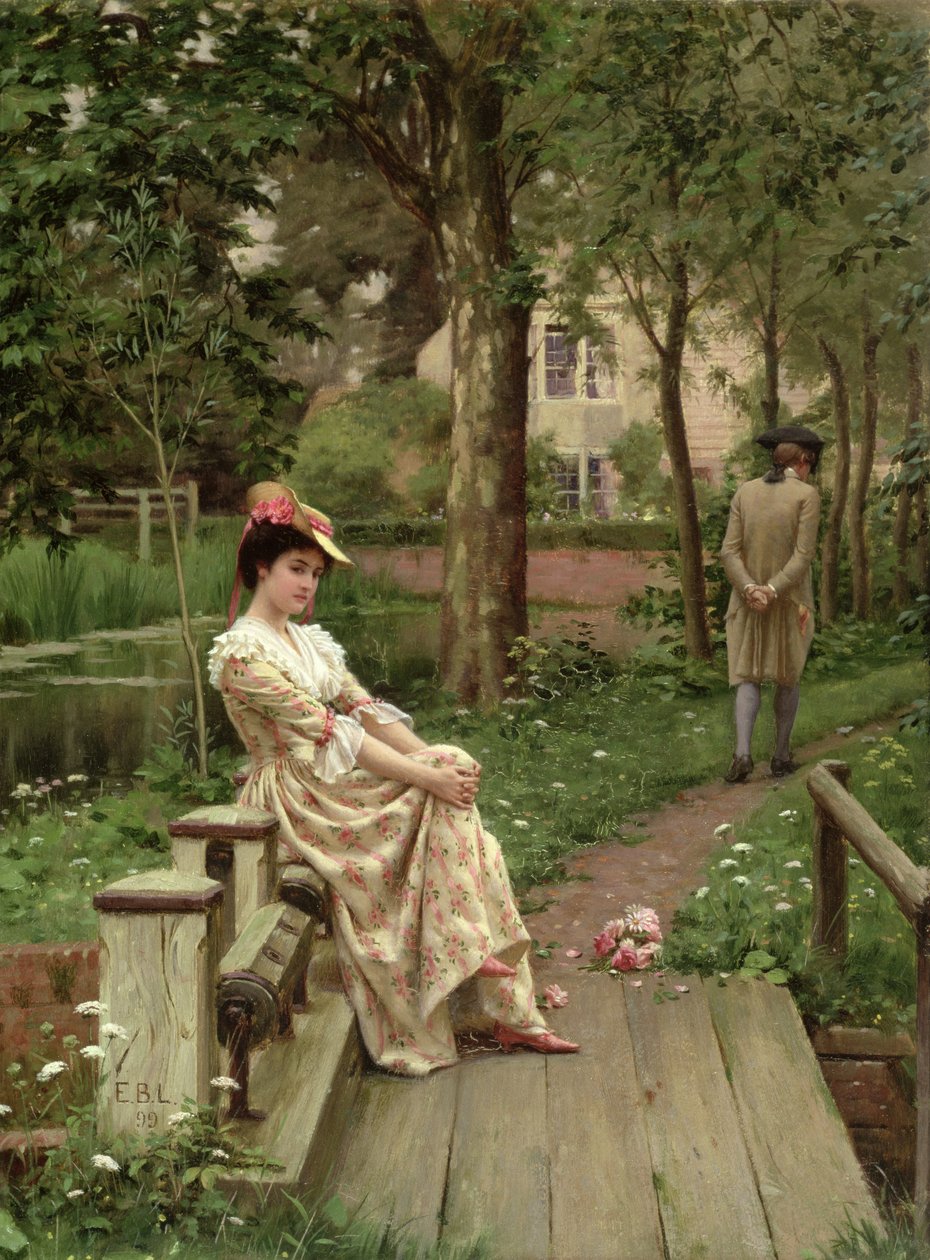 Kapalı by Edmund Blair Leighton
