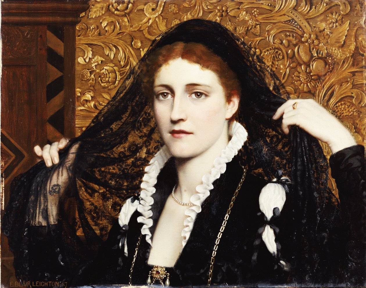 Olivia, 1887 by Edmund Blair Leighton