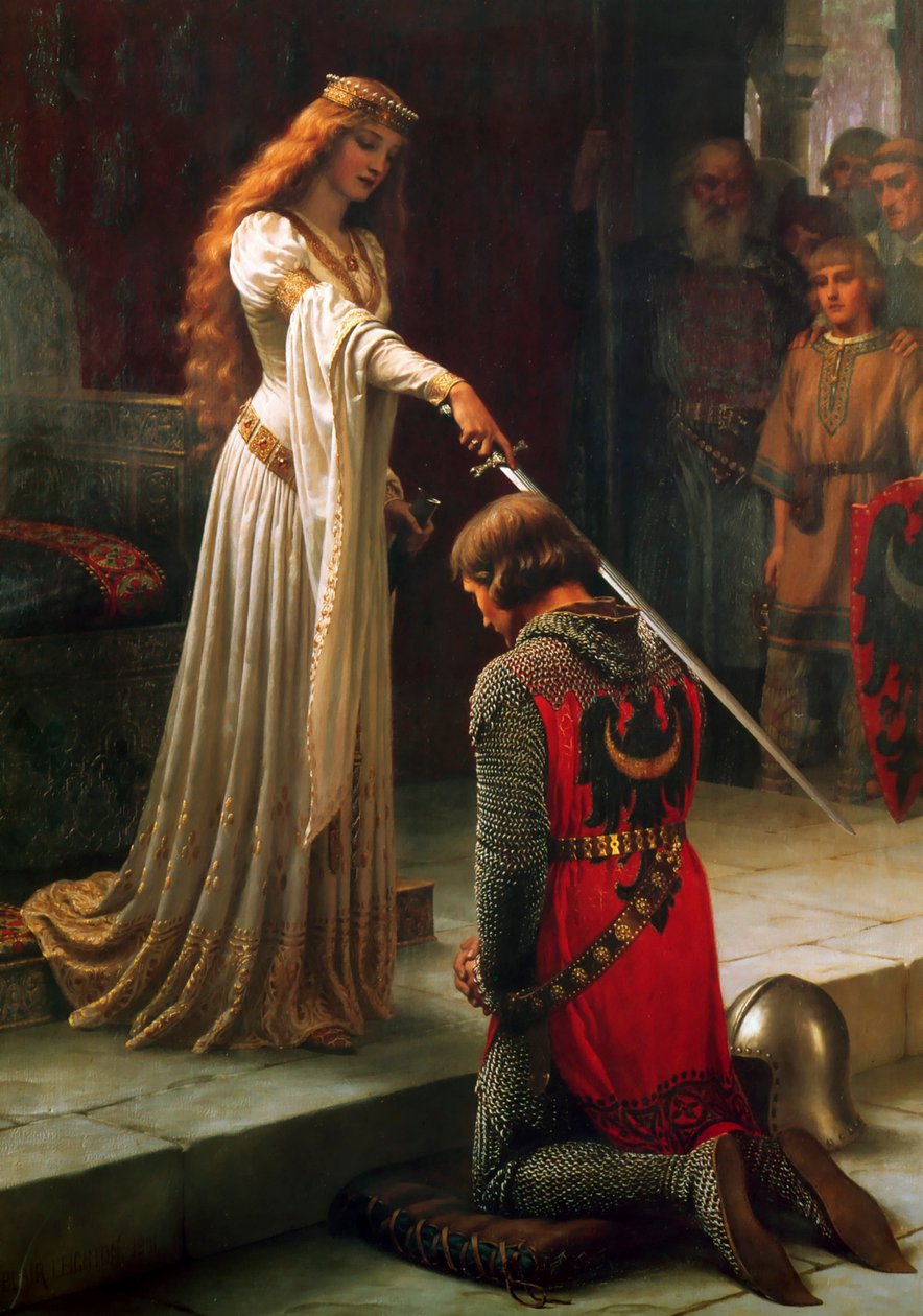 Ödül, 1901. by Edmund Blair Leighton