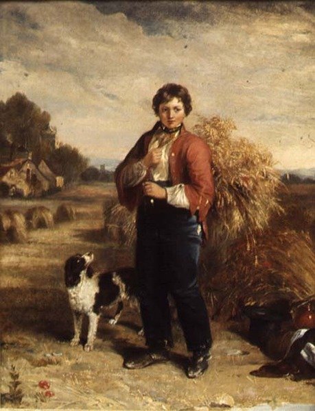 Gleaners Dönüşü by Edmund Bristow