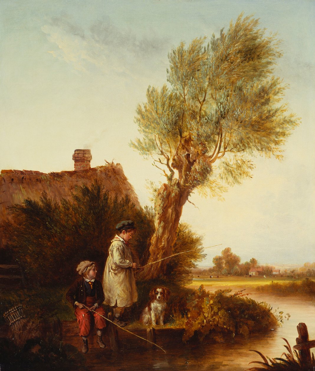 genç balıkçılar by Edmund Bristow