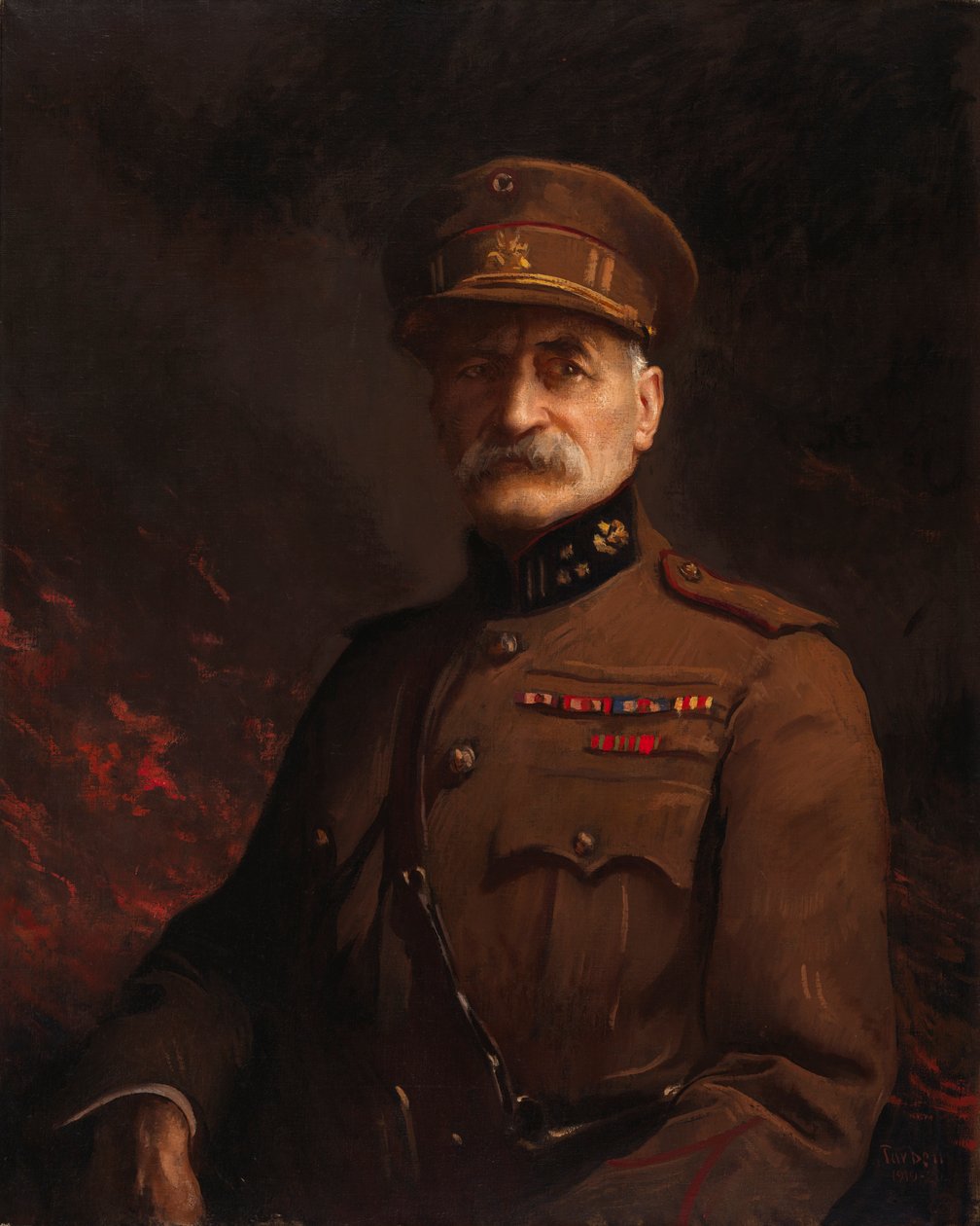 General Georges Leman, Müstahkem Liege Kasabası Komutanı, 1919-1920. by Edmund Charles Tarbell