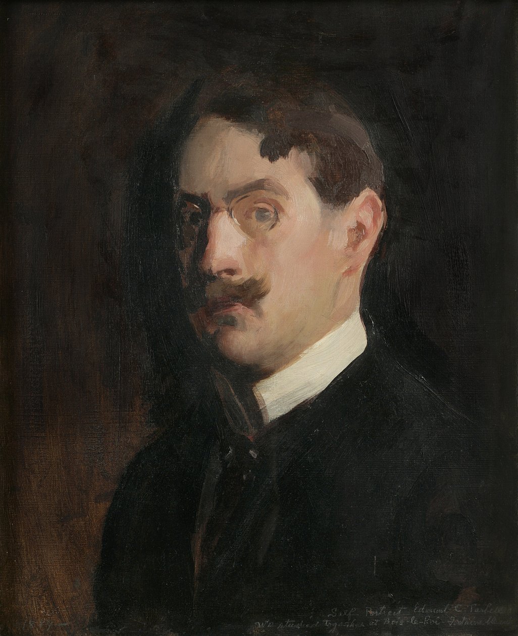Otoportre, 1889 by Edmund Charles Tarbell