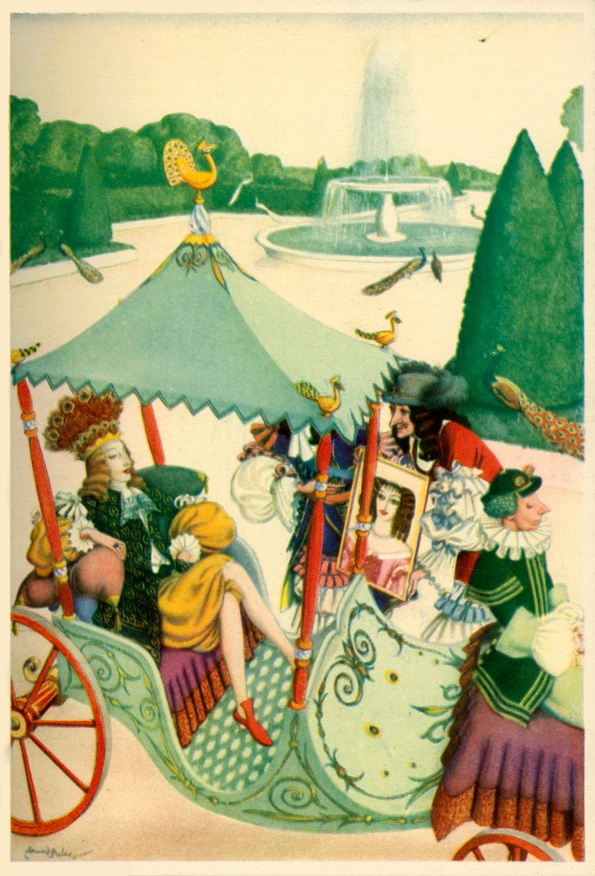 Prenses Rosetta, 1928. by Edmund Dulac