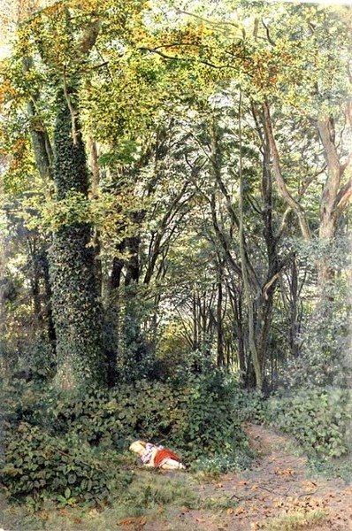 Ormanda kaybolmak by Edmund George Warren