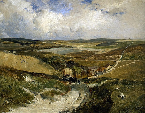 Uçan Dekan, Sussex Downs by Edmund John Niemann