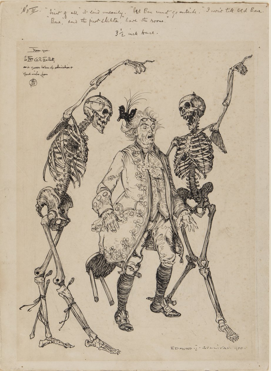 Old Bones dışarı çıkmalı…, 1900 by Edmund Joseph Sullivan