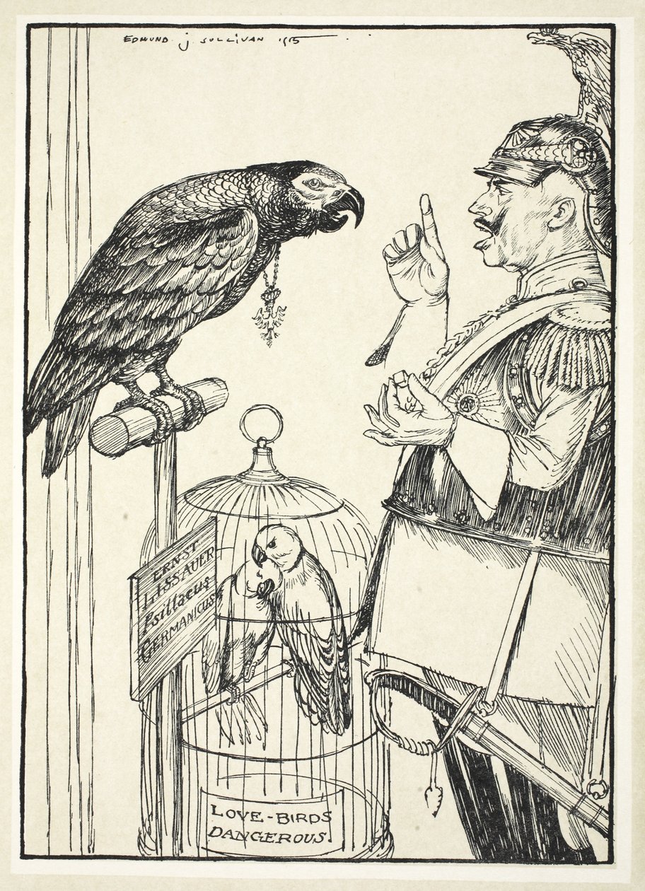 Nefret İlahisi (Kuş için biraz şeker), Edmund J. Sullivan