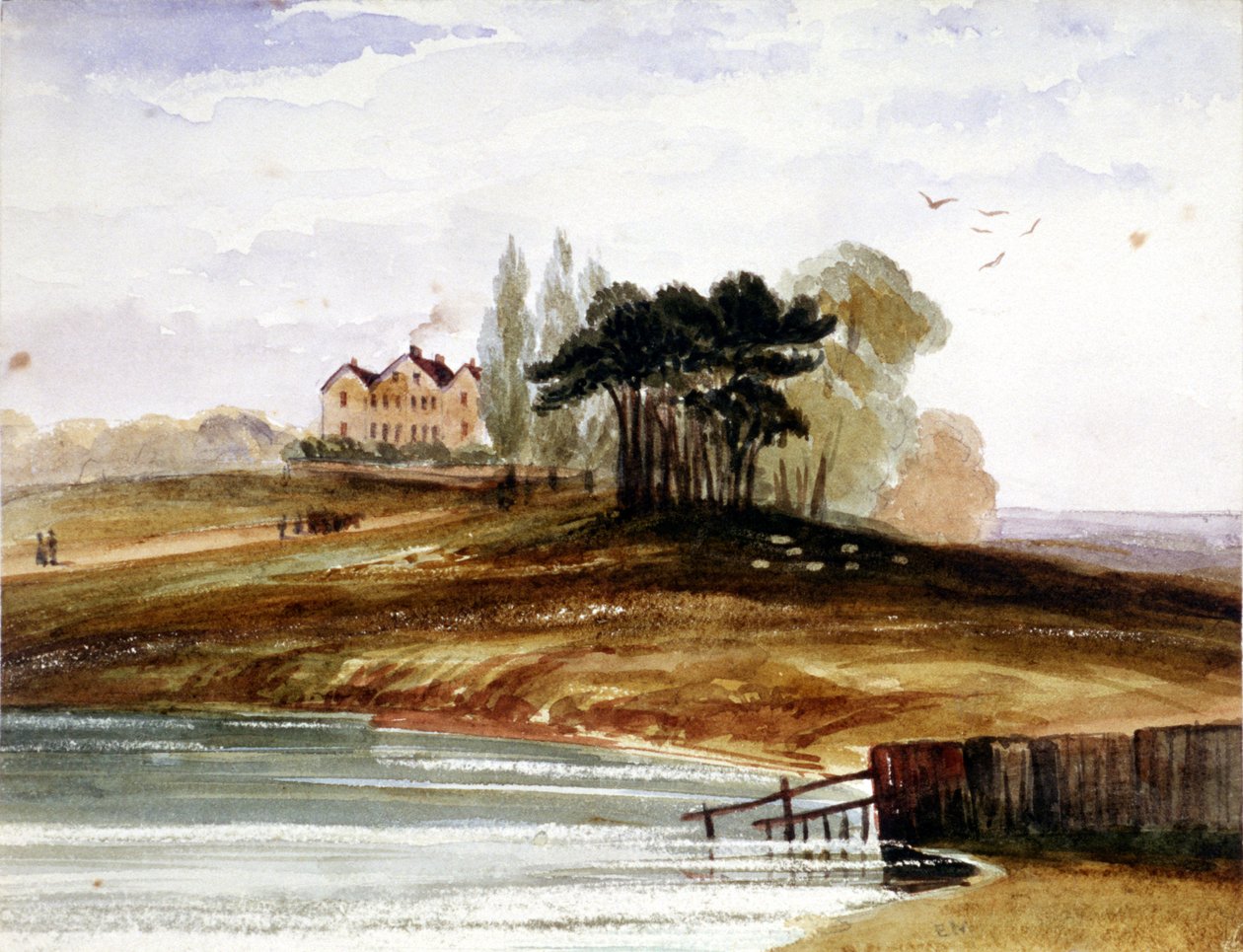 Hampstead Heath, Hampstead, Londra, 1836 by Edmund Marks